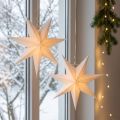 Julstjärna fönster, pappersstjärnor jul, vikstjärna Ø21cm 4st | Floristik24.se