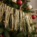 Glitter ljusguld glitter gardindekoration guld 90×200cm | Floristik24.se