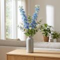 Delphinium Artificiell i Blå Trädgårdsblomma L88cm 2st | Floristik24.se