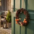 Konkrans alkon dekorativ krans att hänga natur Ø25cm | Floristik24.se
