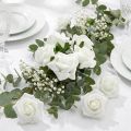 Foam Rose Ø 3,5cm vit 48 st | Floristik24.se
