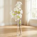 Konstgjord syrengren Vita blommor L95cm | Floristik24.se