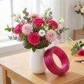 Aluminiumtråd Ø2mm Rosa 60m 500g Smyckestråd Hobbytråd Dekoration | Floristik24.se