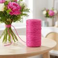 Jutebandssnöre jute dekorationsband jute fuchsia Ø4mm 100m | Floristik24.se