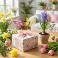 Blomknoppar, pysselmaterial,