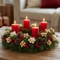 Mini julkulor på tråd guld, kräm Ø1,5 cm 140 st | Floristik24.se