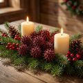 Sweetgum-strutar röda frostade 250g | Floristik24.se