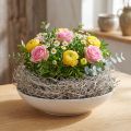 Naturlig vitkalkad tamarindfiber 500g - Dekorativa fibrer för blomsterhandel och hantverk | Floristik24.se