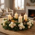 Mini julkulor krämmix matt/blank Ø40mm 32 st | Floristik24.se