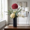 Allium i Bordeaux konstgjord prydnadsvitlök Ø18cm L90cm | Floristik24.se