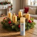 Guldglitterspray för juldekorationer, 150 ml | Floristik24.se