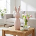 Dekorativ kaninfigur i keramik för modern inredning, 22 cm | Floristik24.se