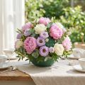 Blommig skumboll liten grön Ø12cm 5 st | Floristik24.se