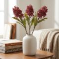 Skimmie Konstgjorda Blommor Vinröda Skimmia Japonica Dry Look 59cm 3st | Floristik24.se