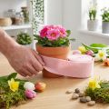 Filtband rosa kruka band ull band ull filt B15cm L5m | Floristik24.se