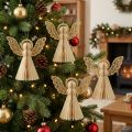 Pappersängel Julängeldekoration papperskräm H12cm 4 st | Floristik24.se