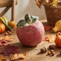 Äpple för dekoration, höst, dekorativ frukt av betong, bordsdekoration Ø13cm | Floristik24.se