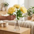Konstgjord pion med stor blomma för tidlös blommig inredning, 60 cm, 3 stycken | Floristik24.se