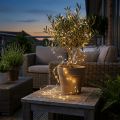 LED fairy lights tråd fairy lights timer utanför 180cm | Floristik24.se
