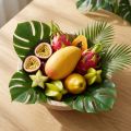 Konstgjord mango som en exotisk dekorativ frukt för hemmet | Floristik24.se