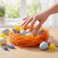 Raffia bast, flair bast gula gul 200gr | Floristik24.se