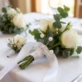 Pärlhuvudnålar vit Ø8mm L65mm 55 st | Floristik24.se