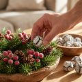 Cypresskottar 3 cm Vitkalkade 500 g | Floristik24.se