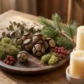 Cypresskottar, naturliga, 3 cm, 500 g | Floristik24.se