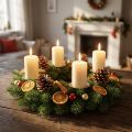 Maritima tallkottar, begravningsblomster, adventsdekoration, naturprodukt H12–15cm Ø6,5–10cm 50 stycken | Floristik24.se