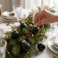 Svarta julkulor glas mini matt glans Ø3cm 22 st | Floristik24.se