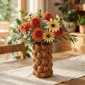 Blomvas keramikvas medelhavs Ø14cm H22,5cm | Floristik24.se