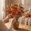 Torkade blommor av rölleka, Achillea Orange, 45-60 cm, 1 kg | Floristik24.se