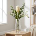 Konstgjord blomma Banksia White Cream Artificial Exotics 64cm | Floristik24.se