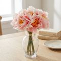 Paeonia Pion Konstblomma Pion Rosa Ø6cm 28cm 7 st | Floristik24.se