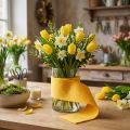 Filtband 15cm x 5m gult | Floristik24.se