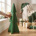 Filt julgransdekoration grangrön H80cm | Floristik24.se