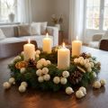 Mini julgranskulor krämmix matt/blank Ø25mm 140p | Floristik24.se