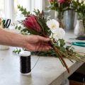 Dekorativ emaljerad tråd, svart, Ø0,50 mm, 50 m, 100 g | Floristik24.se
