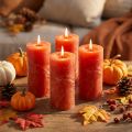 Enfärgade ljus orange 50x100mm 4st | Floristik24.se