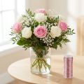 Bouillontråd, rosa, Ø0,30 mm, 100 g/140 m - hobbytråd, kreativ tråd, koppartråd för dekoration | Floristik24.se