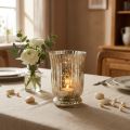 Lanternglas värmeljushållare värmeljusglas Ø11cm H14,5cm | Floristik24.se