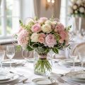 Veketråd Glamour Rosa/Silver med ståltråd 33m | Floristik24.se