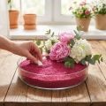 Färg sand 0,5 mm fuchsia 2 kg | Floristik24.se