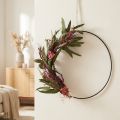 DIY Torkad Blomkrans Lavendeldekoration Ø30cm - Kreativt DIY-set | Floristik24.se