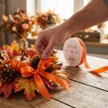Presentband orange band dekorationsband 15mm 50m | Floristik24.se