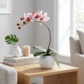 Rosa orkidé i keramikkruka 31cm | Floristik24.se