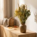 Verktygssats med torkade blommor, gult för kreativa buketter och dekorativa kransar, 60 cm – naturprodukt | Floristik24.se