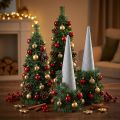 Blommigt skum SEC koner 32cm 4 st | Floristik24.se