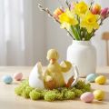 Kläckt kyckling, ankfigur, ankunge i ägg H10cm B12,5cm | Floristik24.se