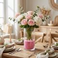 Färg sand 0,1mm - 0,5mm rosa 2kg | Floristik24.se